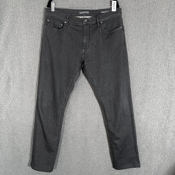 John Varvatos JV702 Slim Fit Stretch Jeans - Men's Size 34*31 - Black - Picture 1 of 10